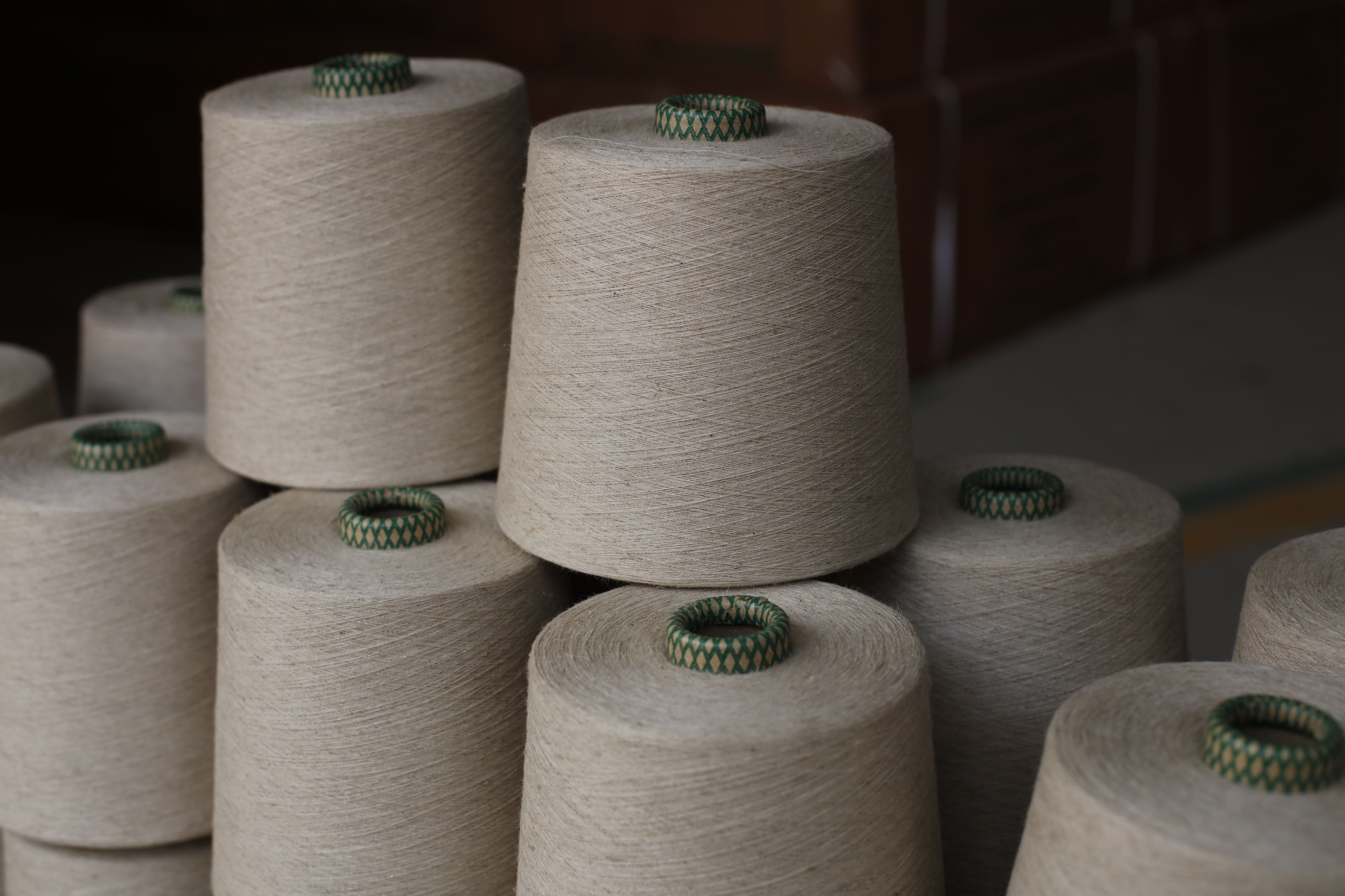 Linen cotton blended Yarn